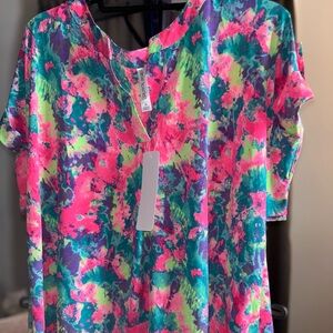 Dear Scarlett Colorful Tie-Dye T-Shirt